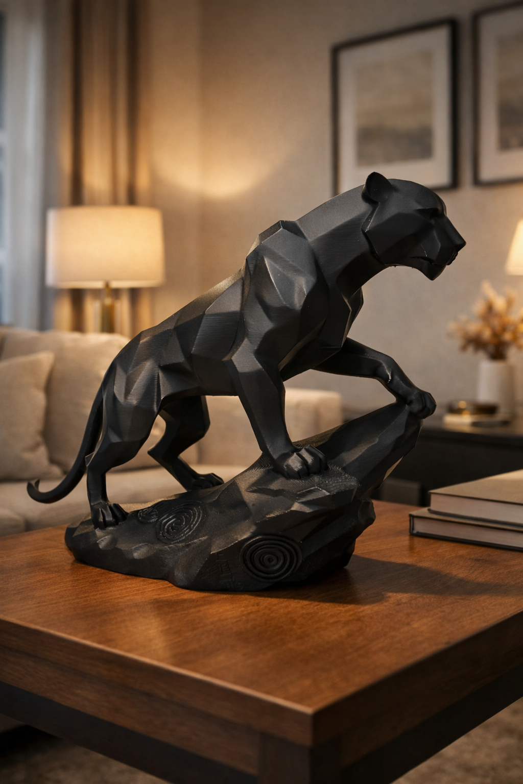 Black Panther  3D  Art Showpiece – 9.5 Inch